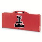 Texas Tech Red Raiders - Picnic Table Portable Folding Table with Seats-Picnic Time Family of Brands