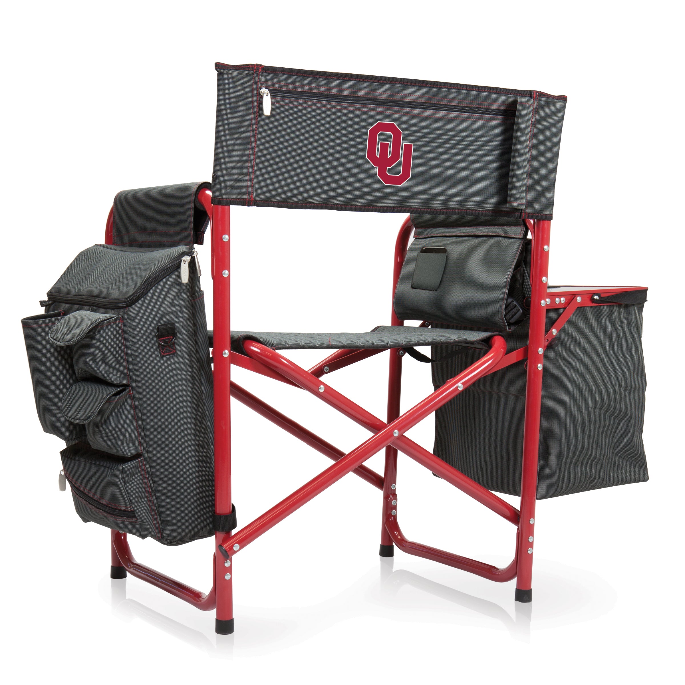 Oklahoma Sooners - Fusion Camping Chair-Picnic Time Family of Brands
