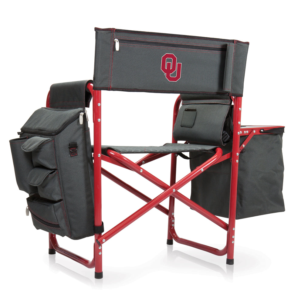 Oklahoma Sooners - Fusion Camping Chair-Picnic Time Family of Brands