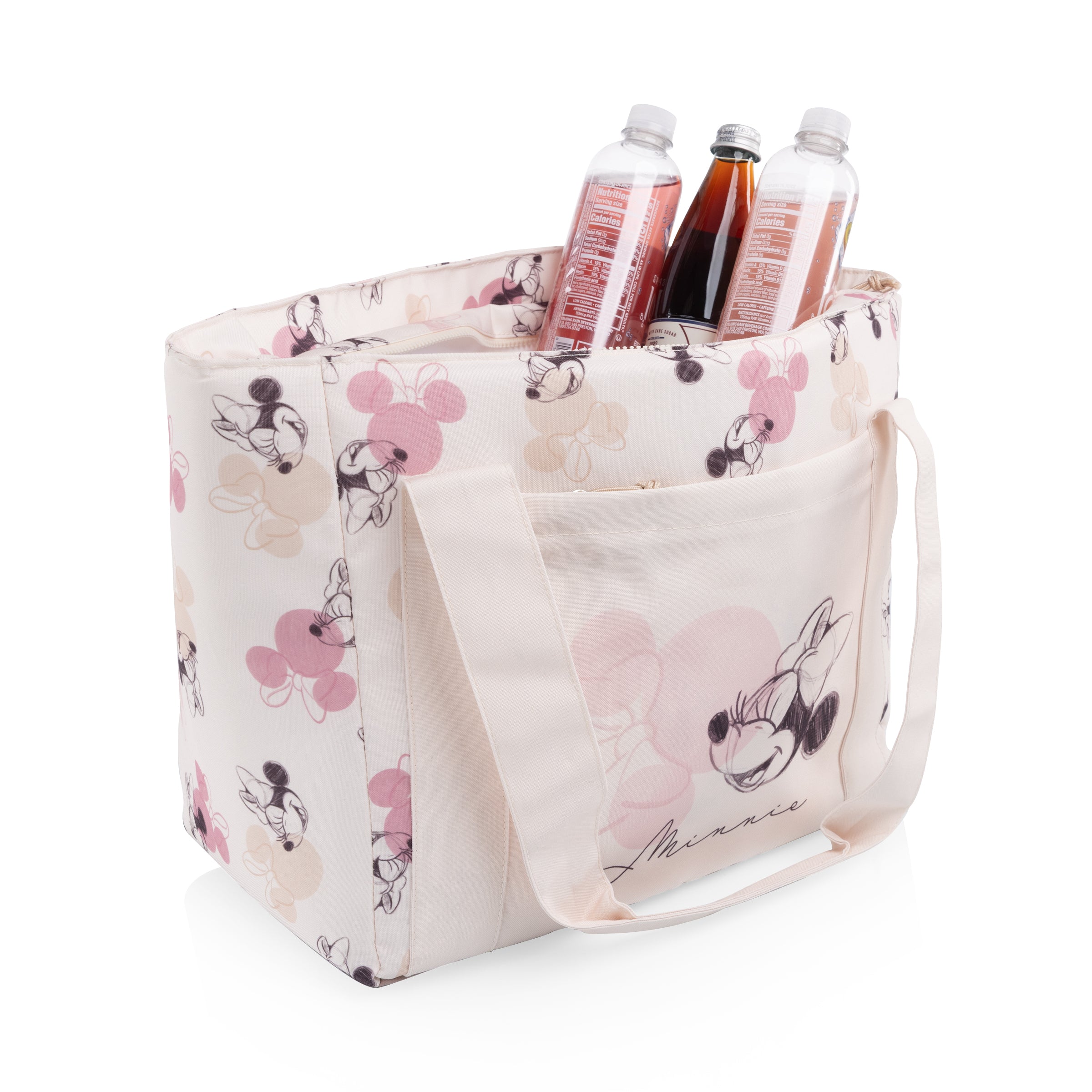 Beige with Vintage Pink Sketch