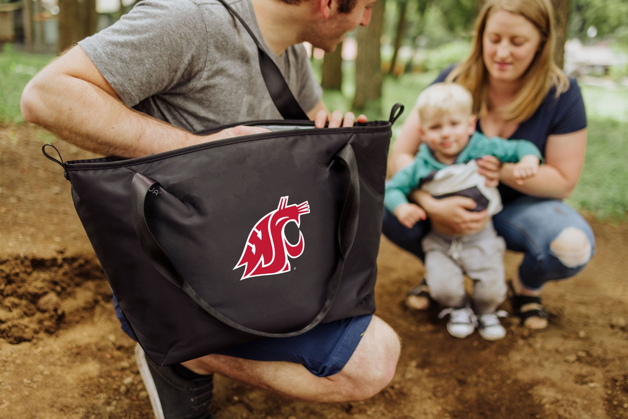 Washington State Cougars - Tarana Recycled Cooler Tote Bag