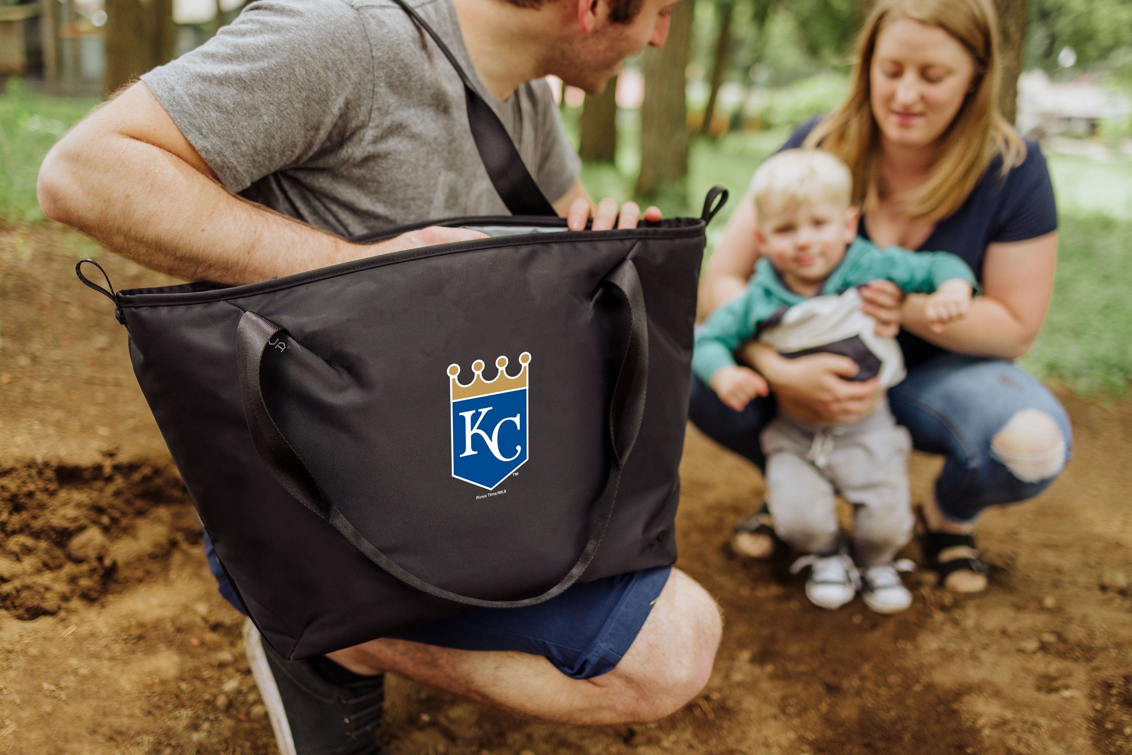 Kansas City Royals - Tarana Recycled Cooler Tote Bag-Picnic Time Family of Brands