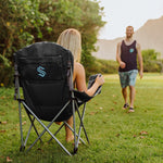 Seattle Kraken - Reclining Camp Chair-Picnic Time Family of Brands
