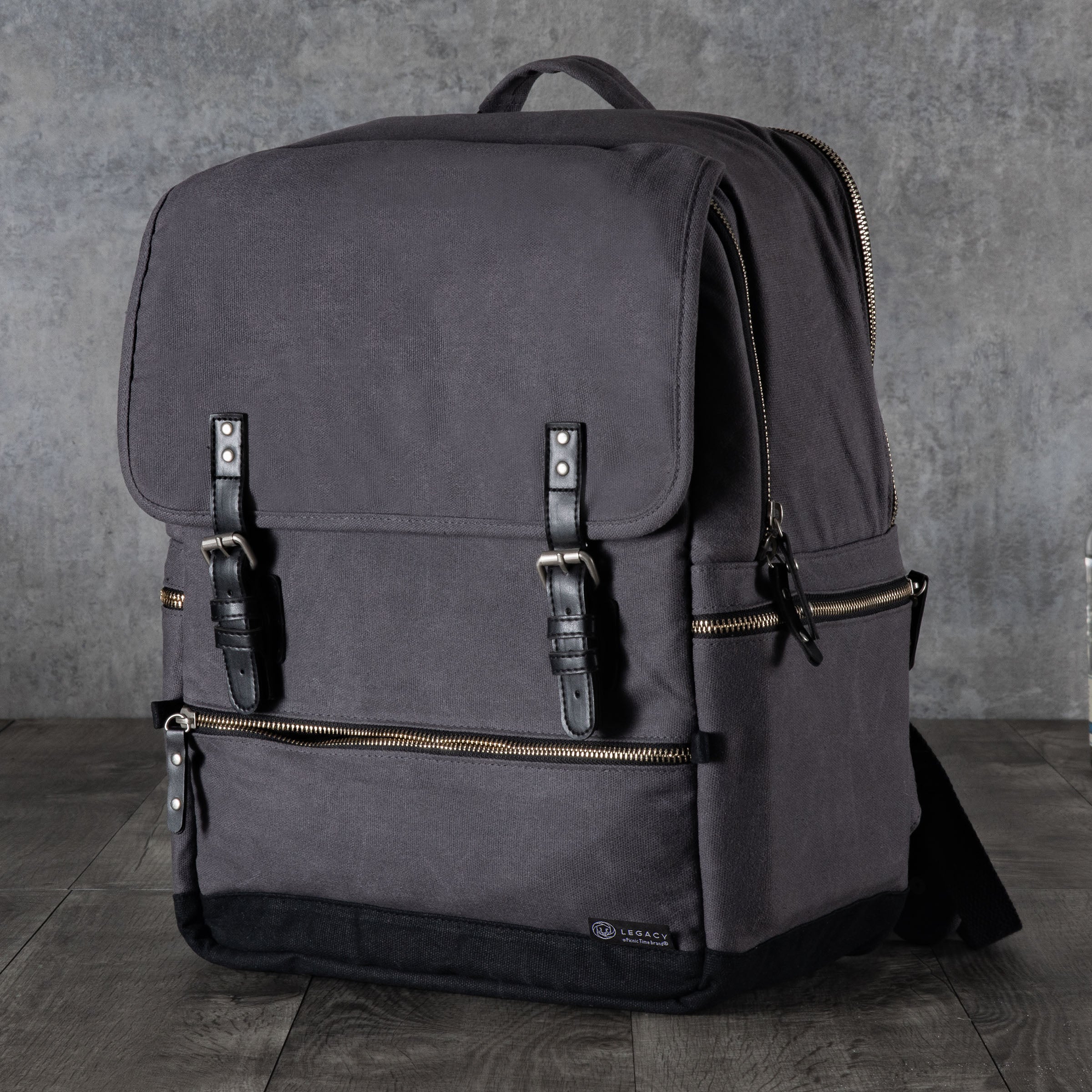 backpack travel bar Picnic Time Bar-Backpack Portable Cocktail Set