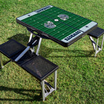 Dallas Cowboys Football Field - Picnic Table Portable Folding Table with Seats