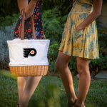 Philadelphia Flyers - Coronado Canvas and Willow Basket Tote