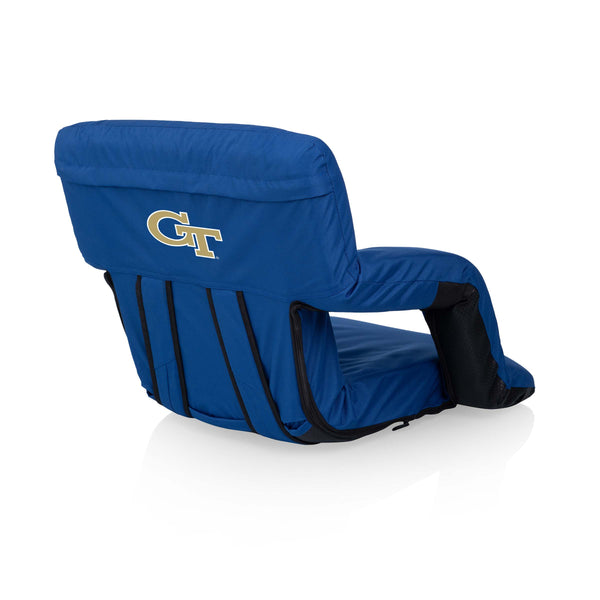 Georgia Tech Yellow Jackets - Ventura Portable Reclining Stadium Seat-Picnic Time Family of Brands