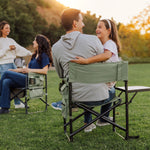 Sports Chair with Side Table-Picnic Time Family of Brands