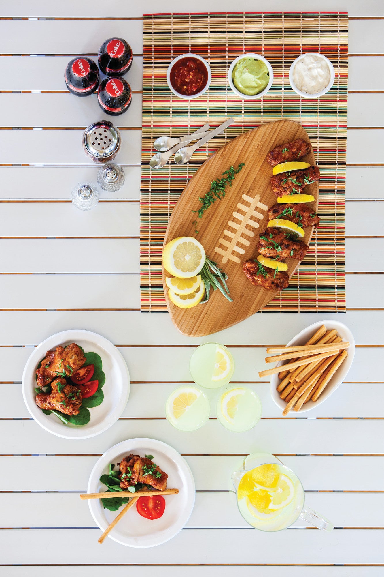 NFL 100 - Touchdown! Football Cutting Board & Serving Tray