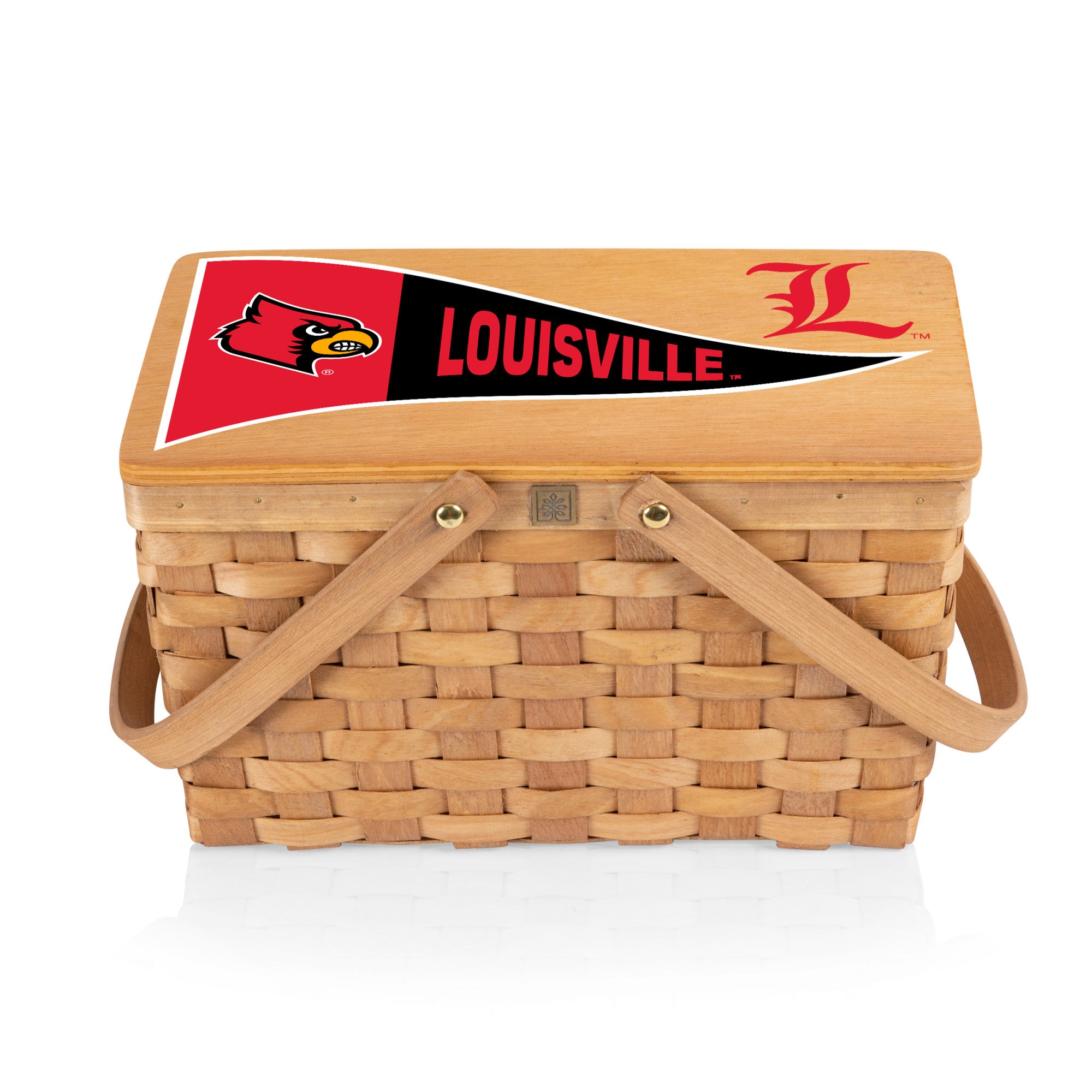 Louisville Cardinals - Poppy Personal Picnic Basket: 1 of 3
