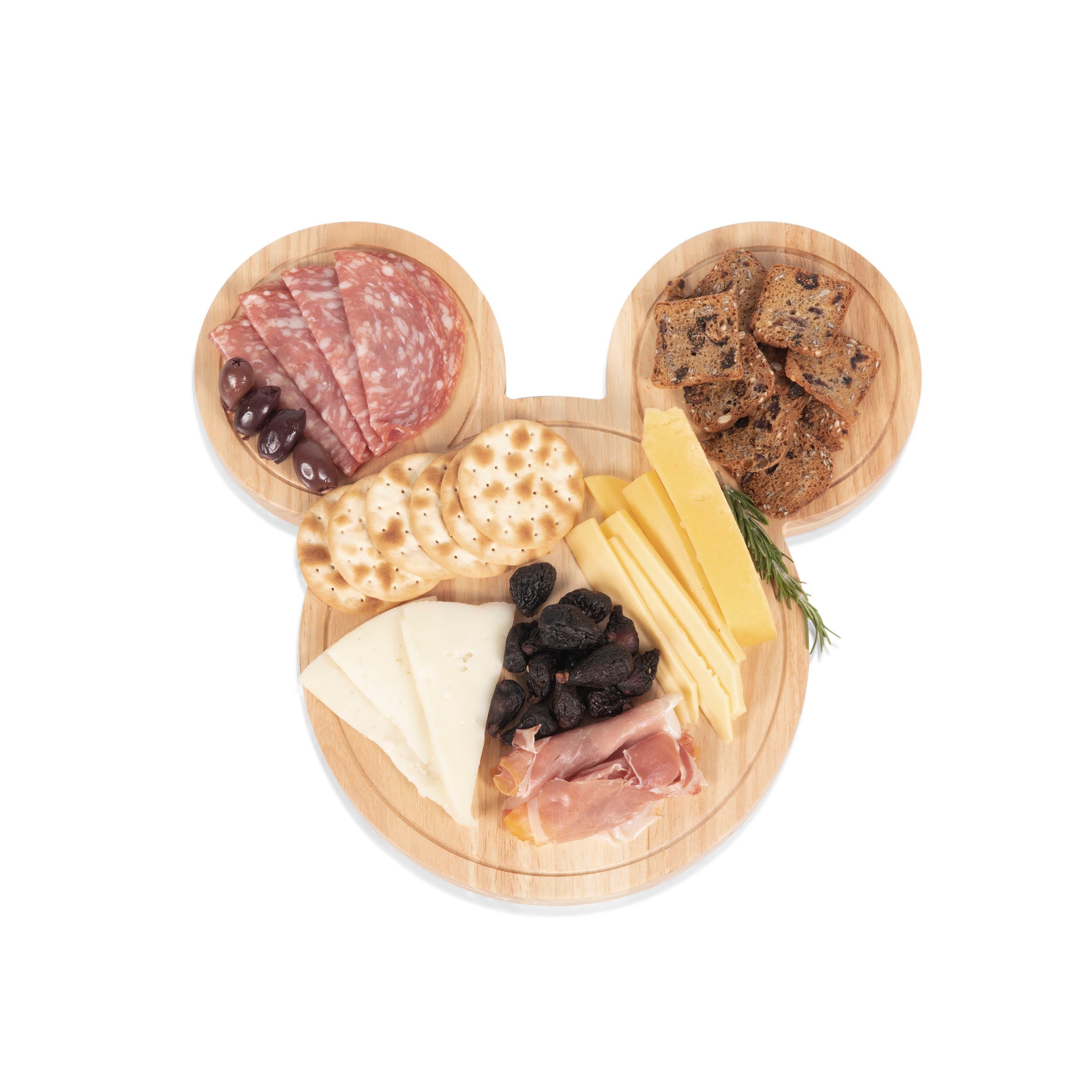 Mickey Mouse - Head Shaped Cheese Board with Tools