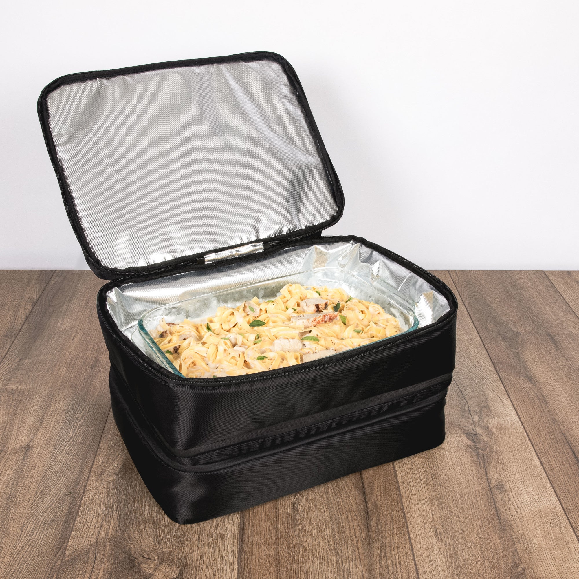 insulated casserole travel tote bag Double Decker Casserole Tote