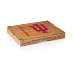 Indiana Hoosiers - Concerto Glass Top Cheese Cutting Board & Tools Set