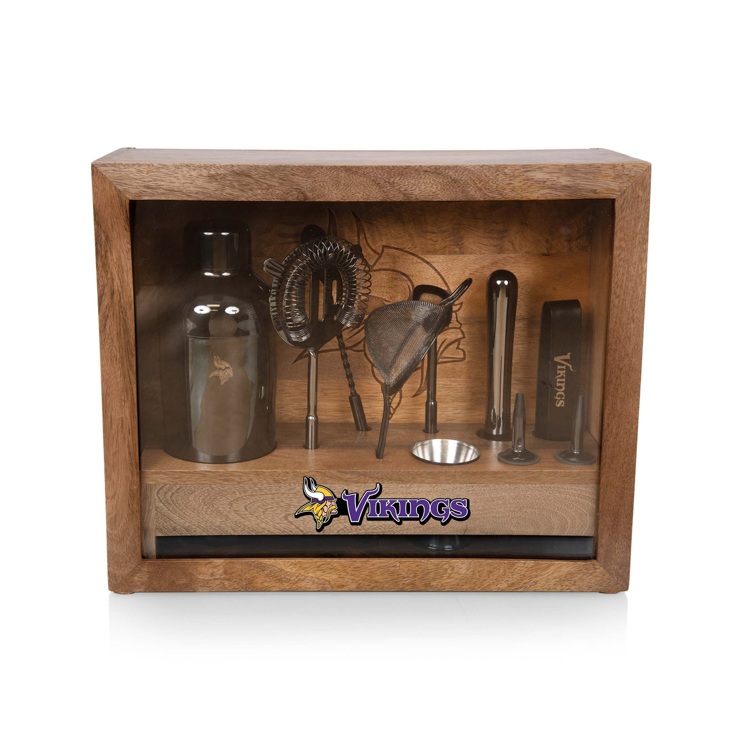 Minnesota Vikings - Old Fashioned Bar Set-Picnic Time Family of Brands