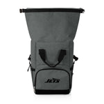 New York Jets - On The Go Roll-Top Backpack Cooler