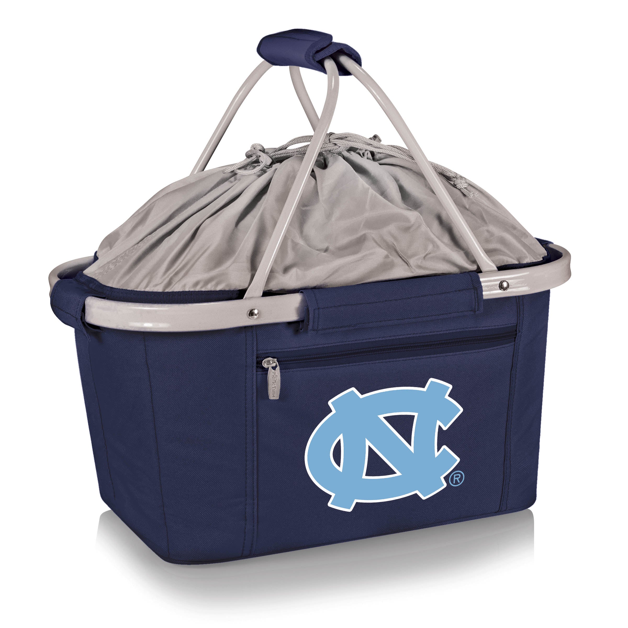 North Carolina Tar Heels - Metro Basket Collapsible Cooler Tote-Picnic Time Family of Brands