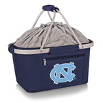 North Carolina Tar Heels - Metro Basket Collapsible Cooler Tote-Picnic Time Family of Brands
