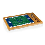 Indianapolis Colts Football Field - Icon Glass Top Cutting Board & Knife Set