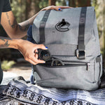 Vancouver Canucks - On The Go Traverse Backpack Cooler-Picnic Time Family of Brands