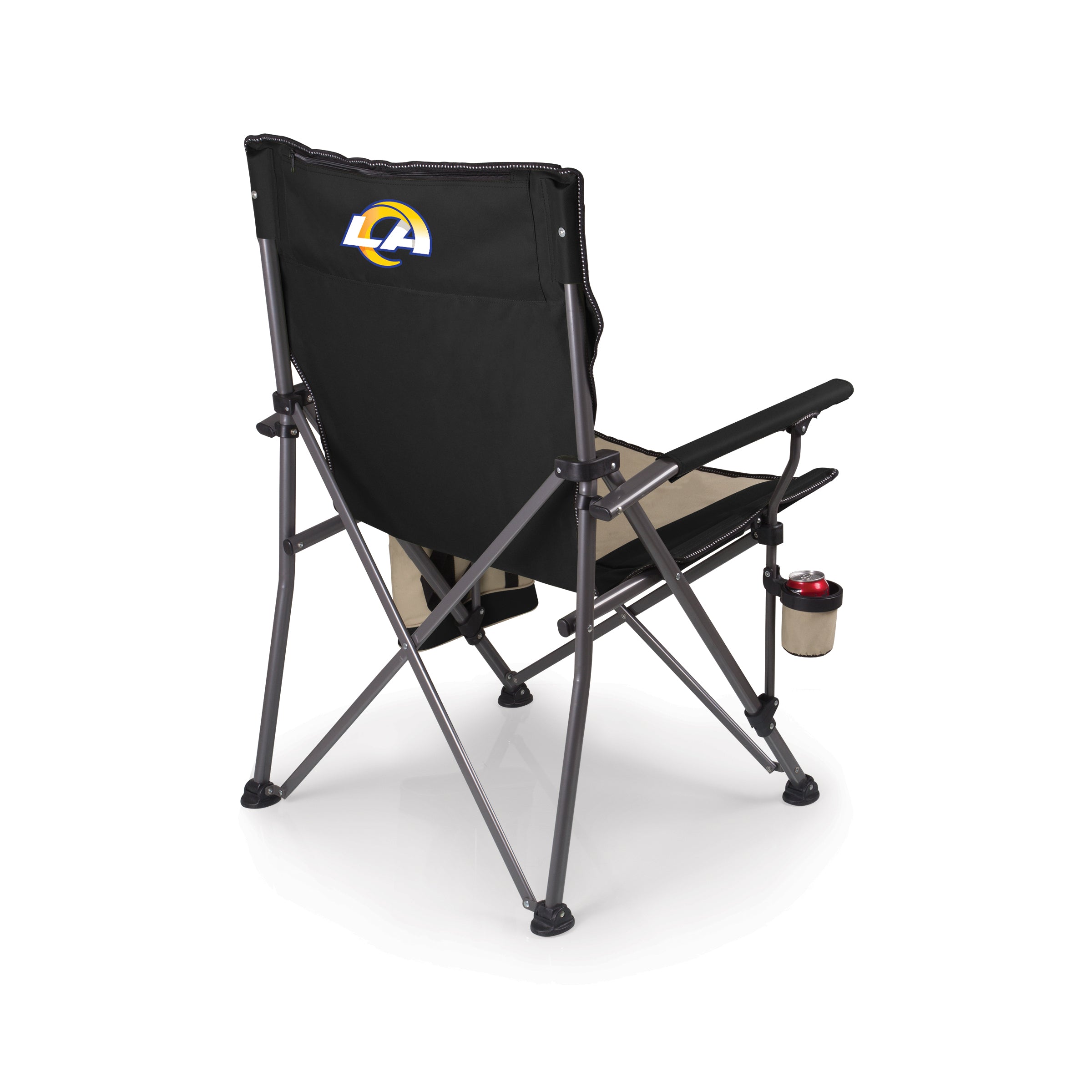 Los Angeles Rams Logo - Big Bear XXL Camping Chair with Cooler
