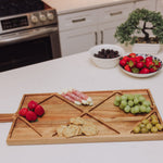 Acacia Grazing Charcuterie Sectioned Serving Board