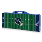 Tennessee Titans Football Field - Picnic Table Portable Folding Table with Seats