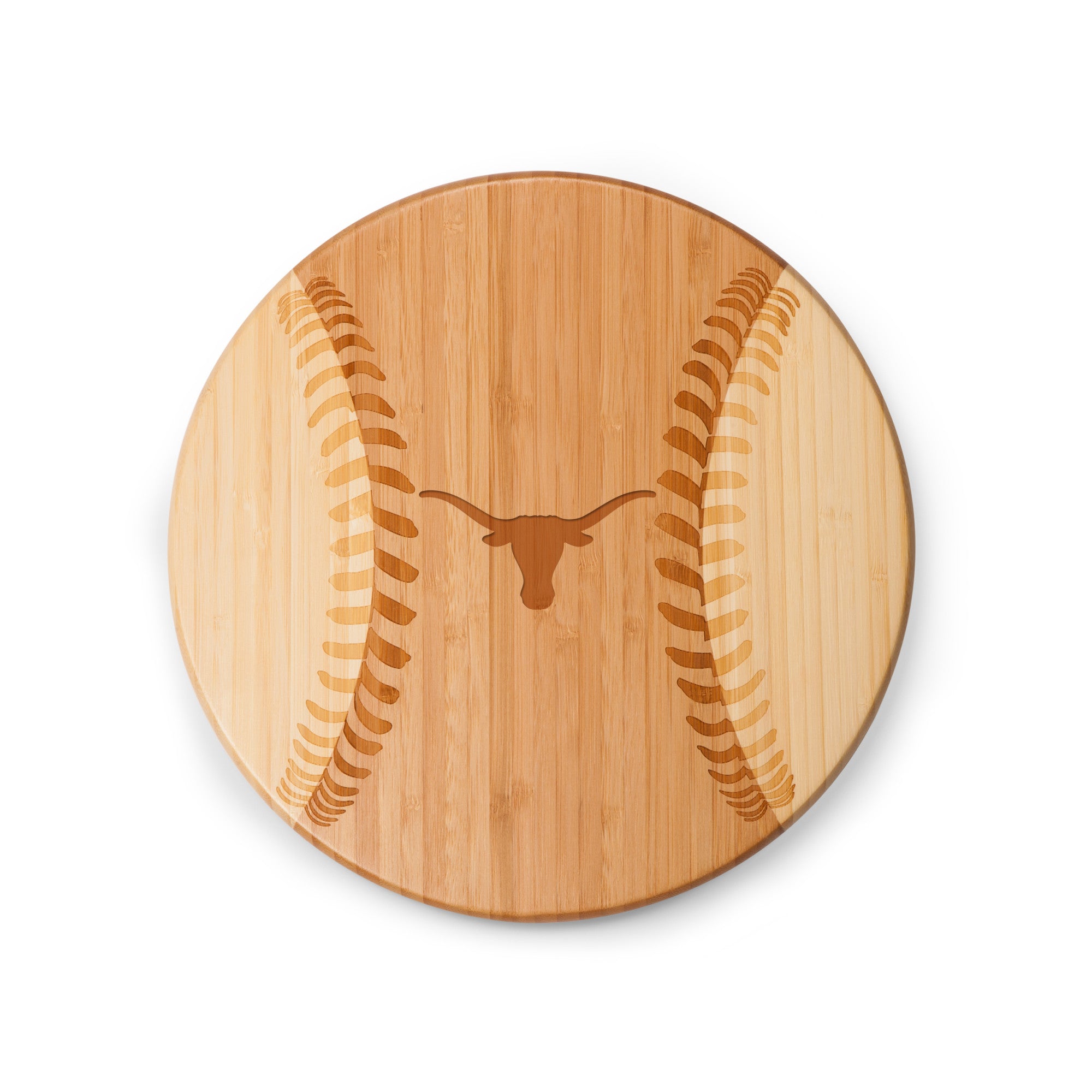 Texas Longhorns - Home Run! Baseball Cutting Board & Serving Tray: 3 of 3