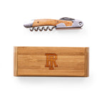 Rhode Island Rams - Elan Deluxe Corkscrew In Bamboo Box-Picnic Time Family of Brands