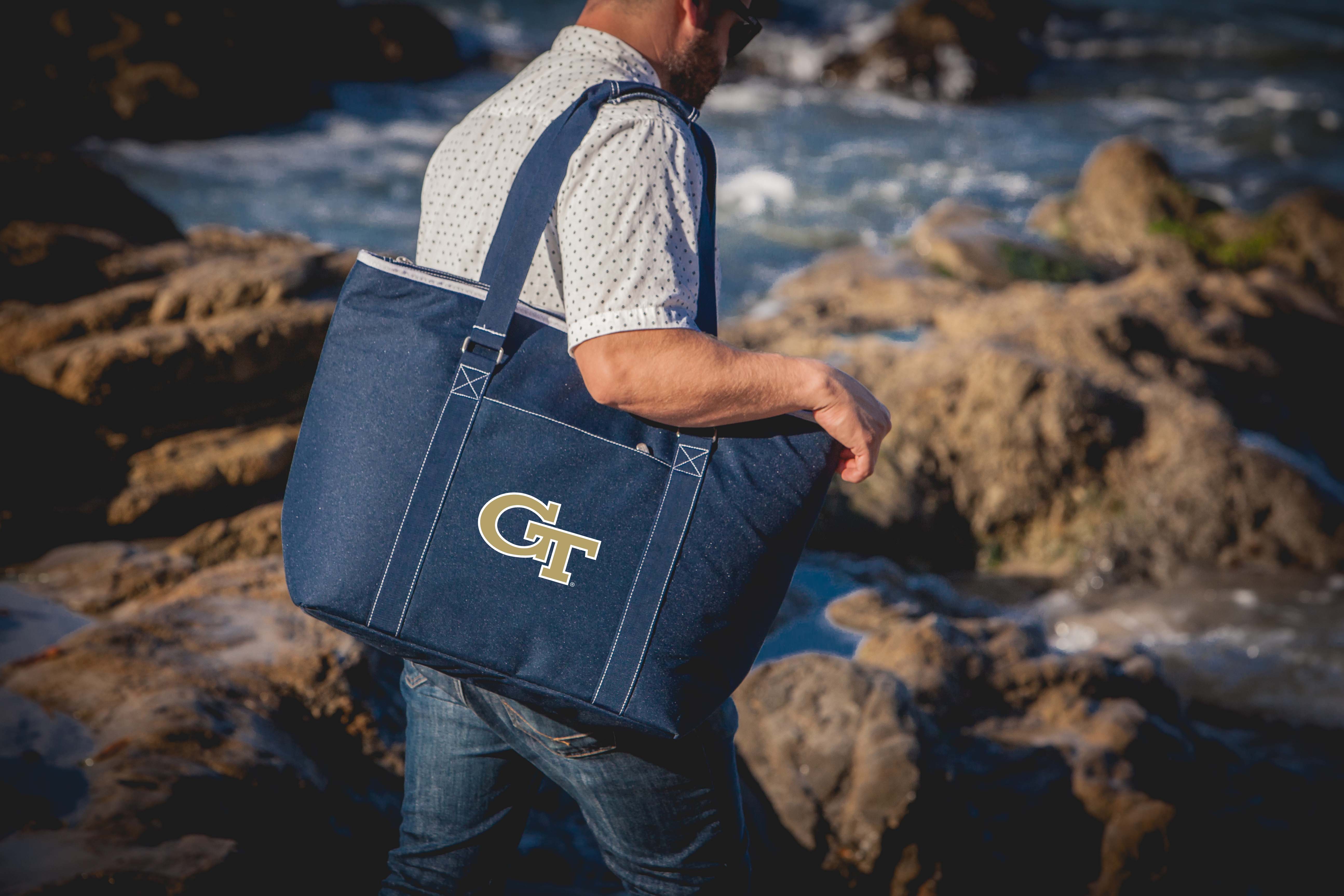Georgia Tech Yellow Jackets - Tahoe XL Cooler Tote Bag-Picnic Time Family of Brands