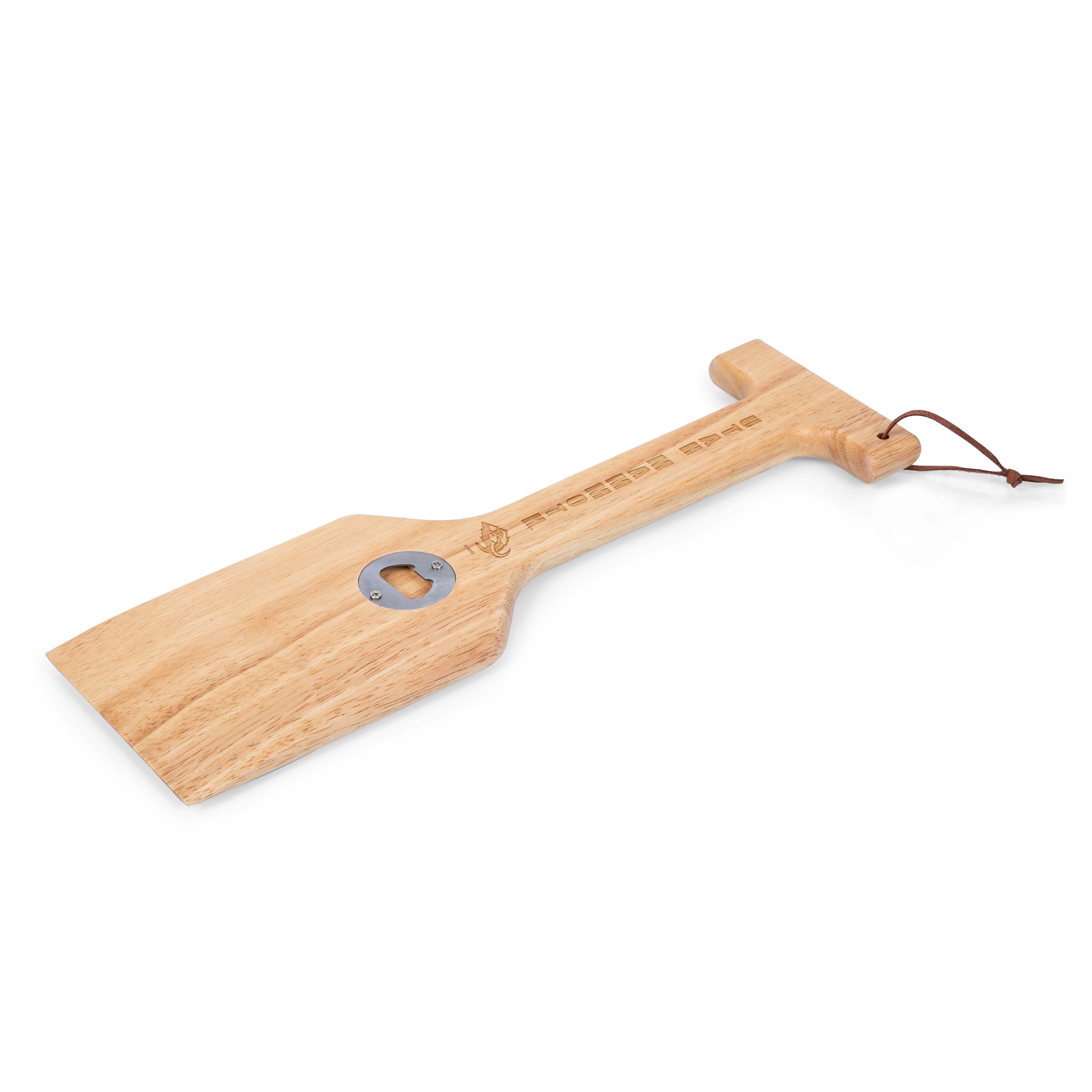Utah Mammoth - Hardwood BBQ Grill Scraper with Bottle Opener