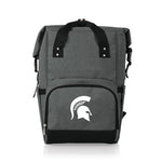 Michigan State Spartans - On The Go Roll-Top Backpack Cooler