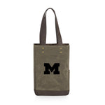 Michigan Wolverines - 2 Bottle Insulated Wine Cooler Bag