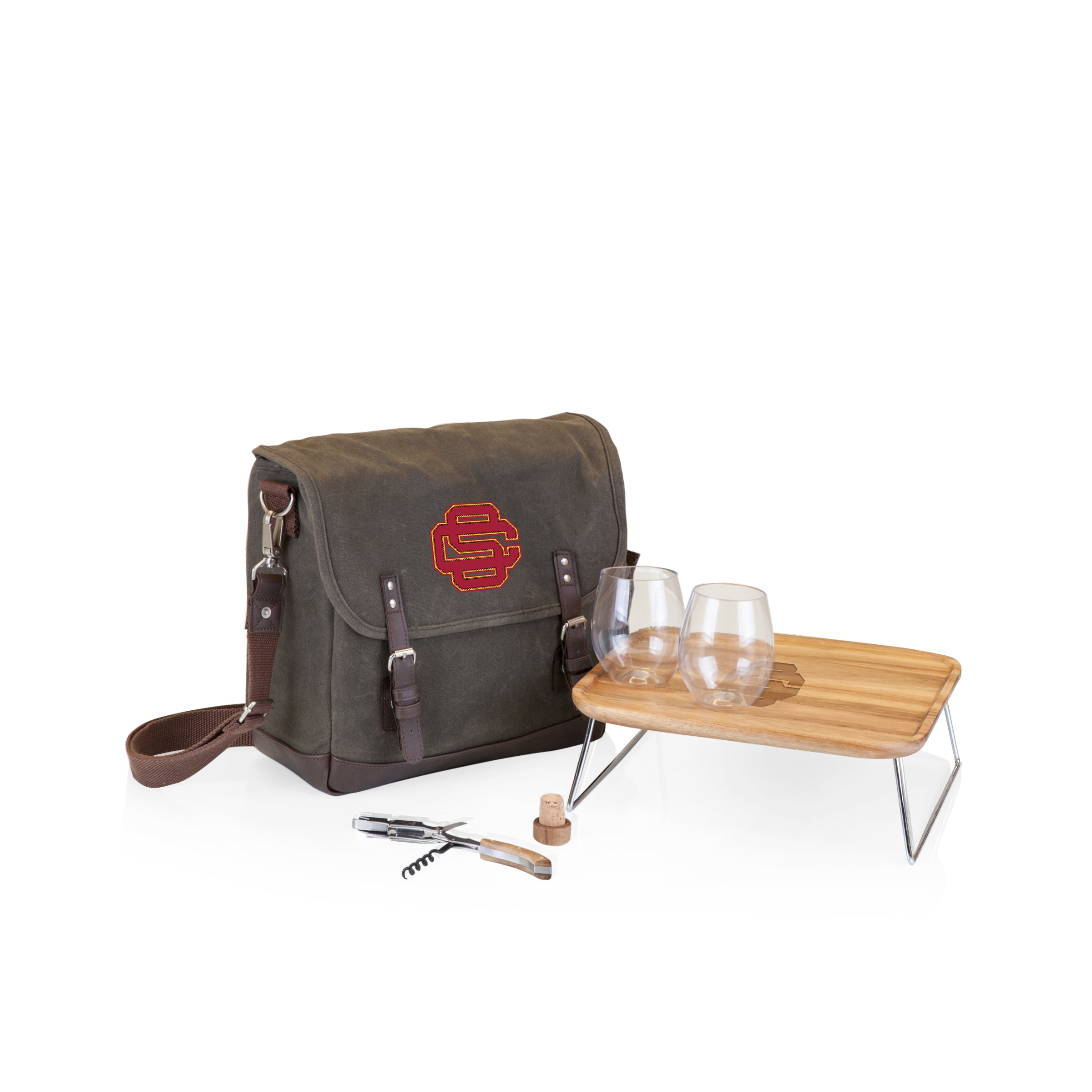 USC Trojans - Adventure Wine Tote-Picnic Time Family of Brands