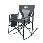 Kansas City Chiefs - Woodland Rocking Camping Chair-Picnic Time Family of Brands