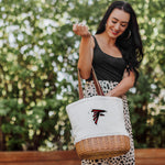 Atlanta Falcons - Pico Willow and Canvas Lunch Basket