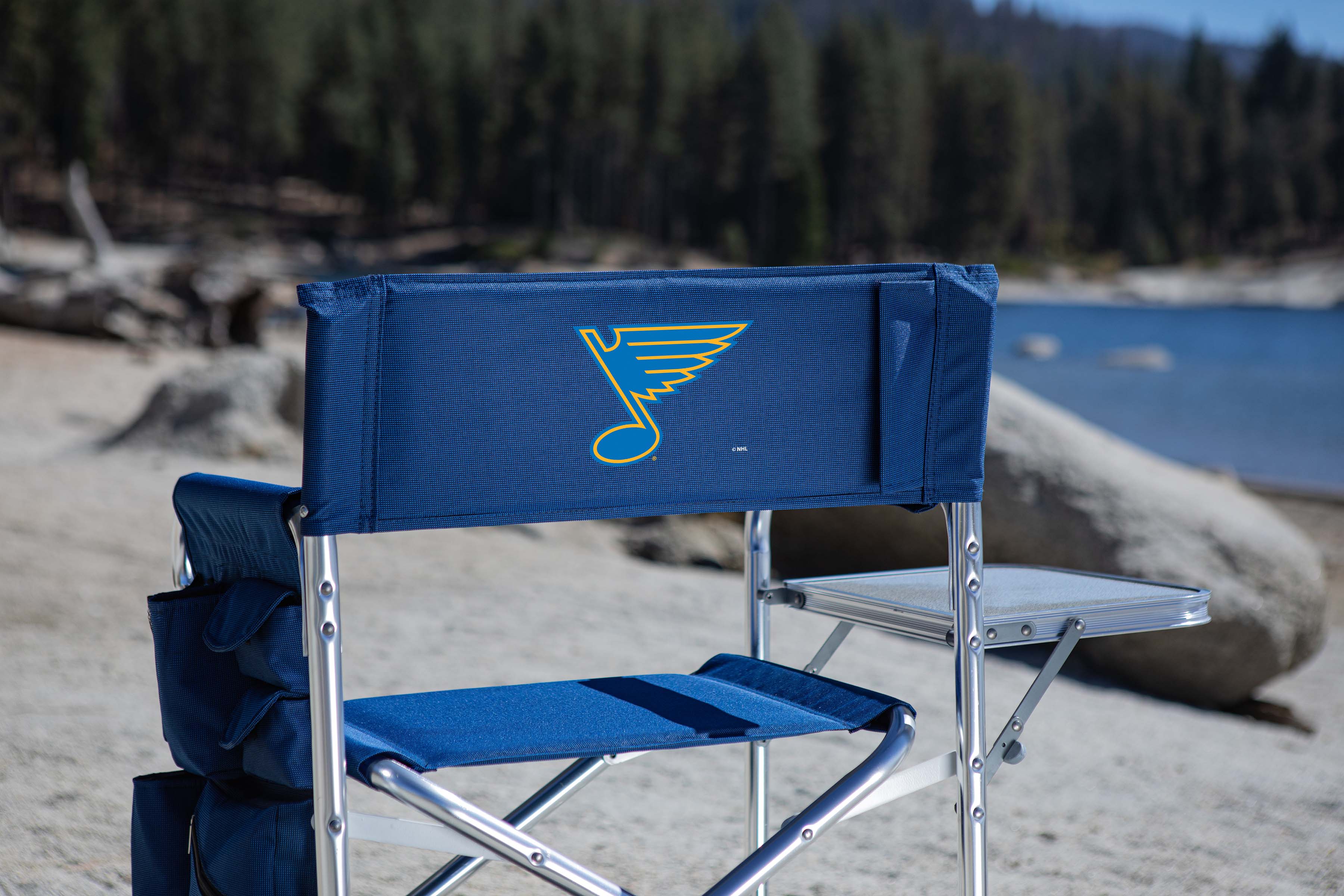 St Louis Blues - Sports Chair-Picnic Time Family of Brands