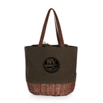 New York Islanders - Coronado Canvas and Willow Basket Tote