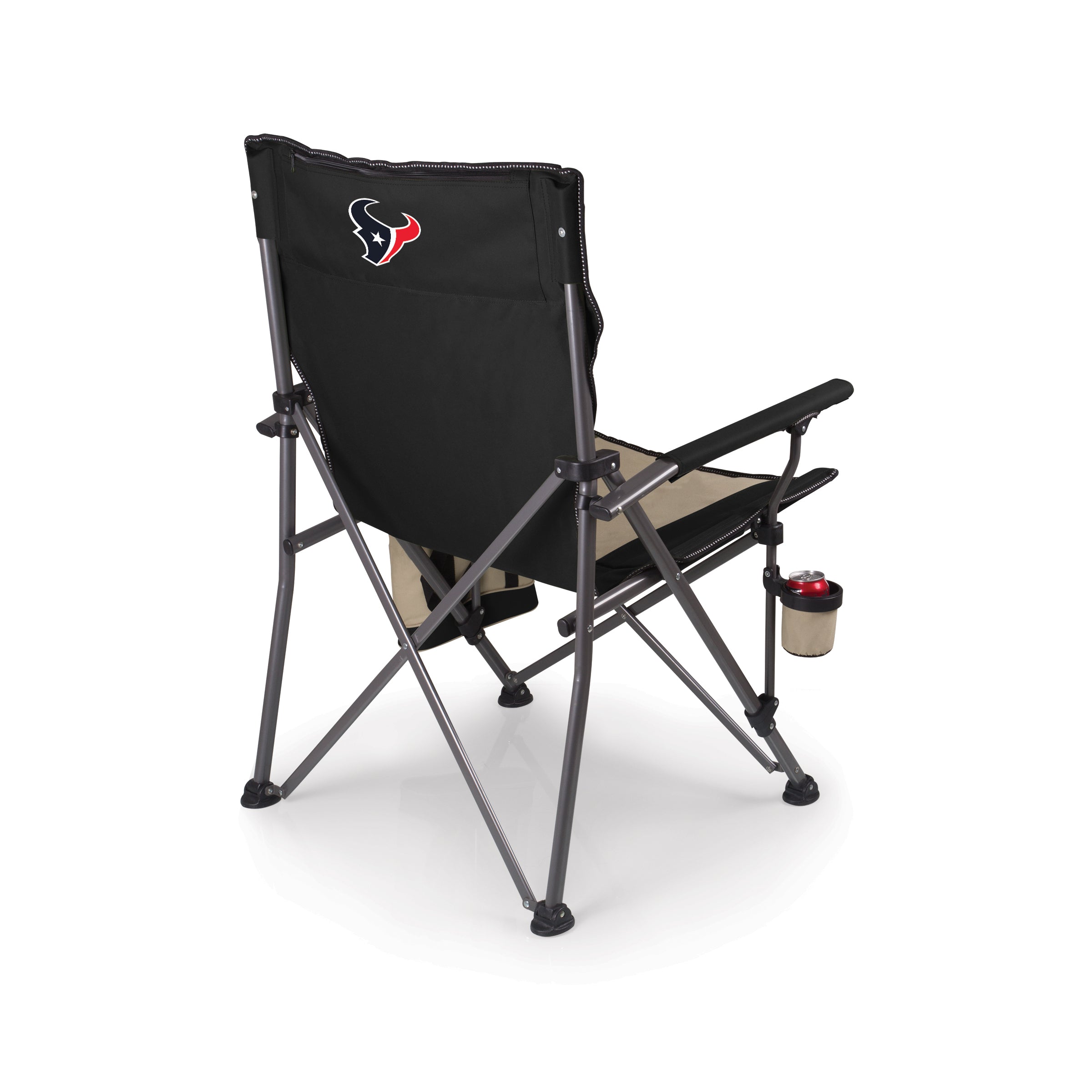 Houston Texans Logo - Big Bear XXL Camping Chair with Cooler