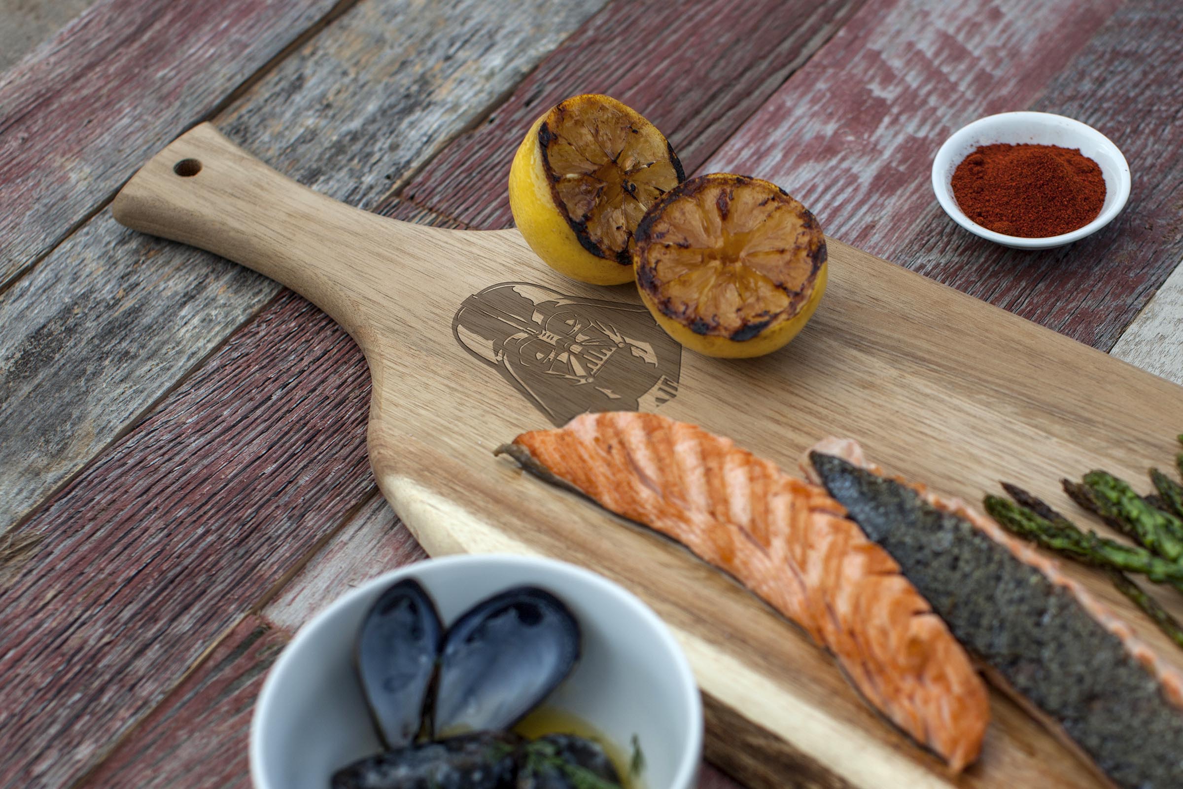 Star Wars Darth Vader - Artisan 24" Acacia Charcuterie Board