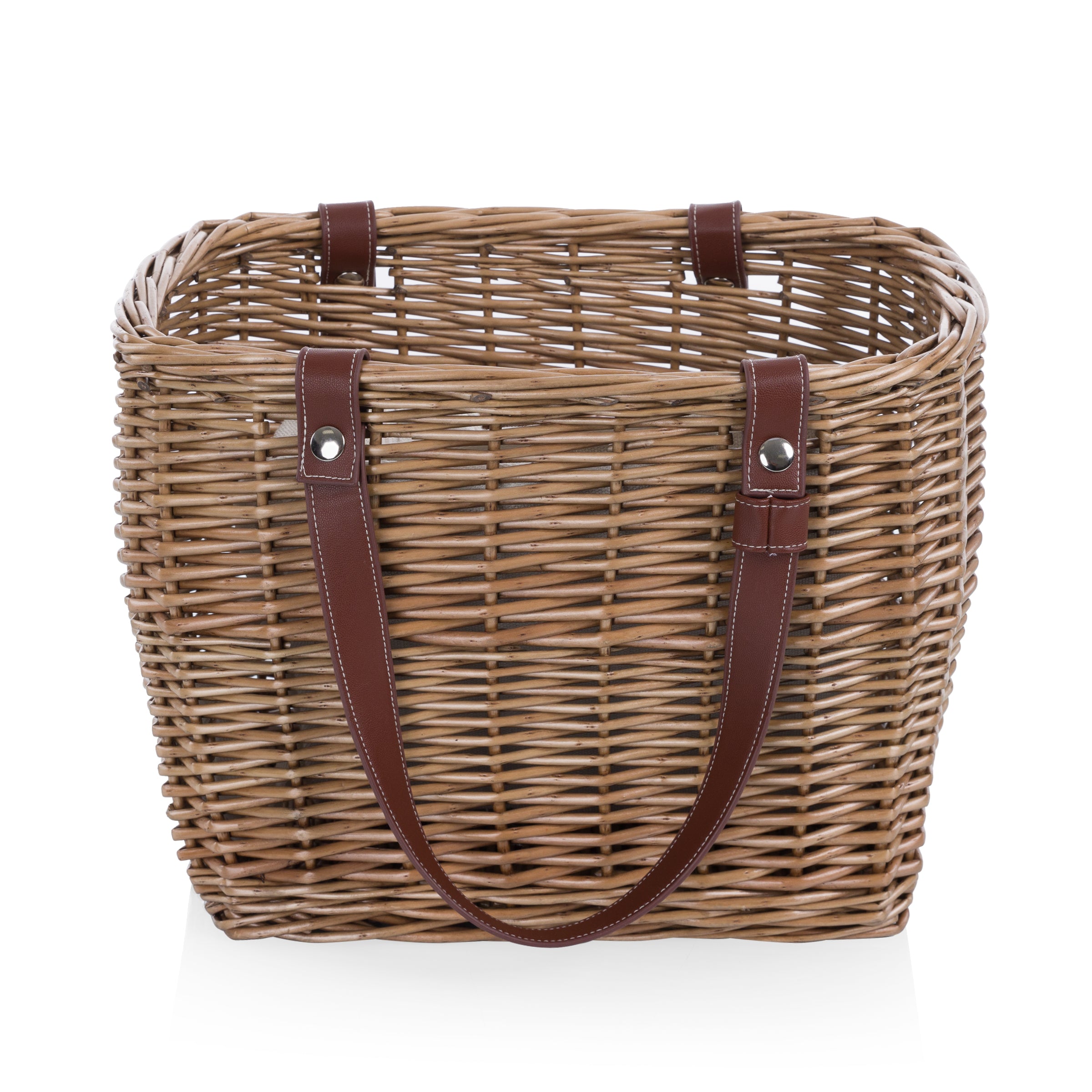 Terrabella Earth Friendly Handwoven Picnic Basket Set for 2