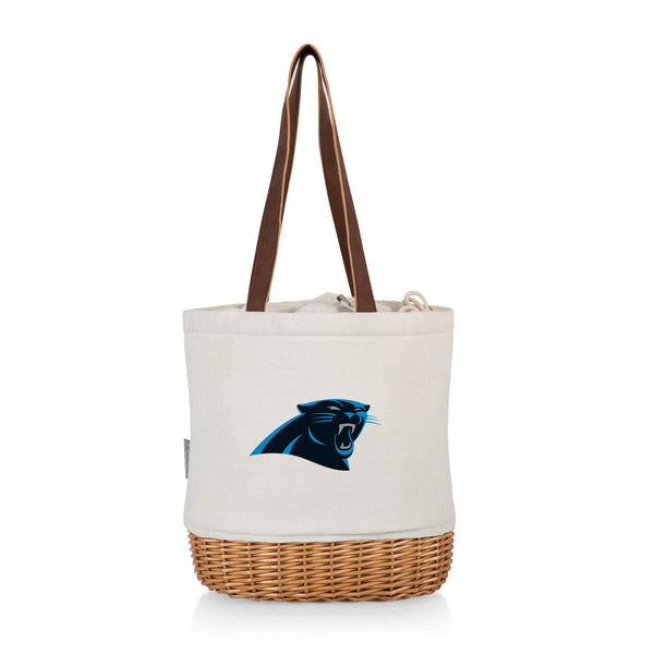 Carolina Panthers - Pico Willow and Canvas Lunch Basket