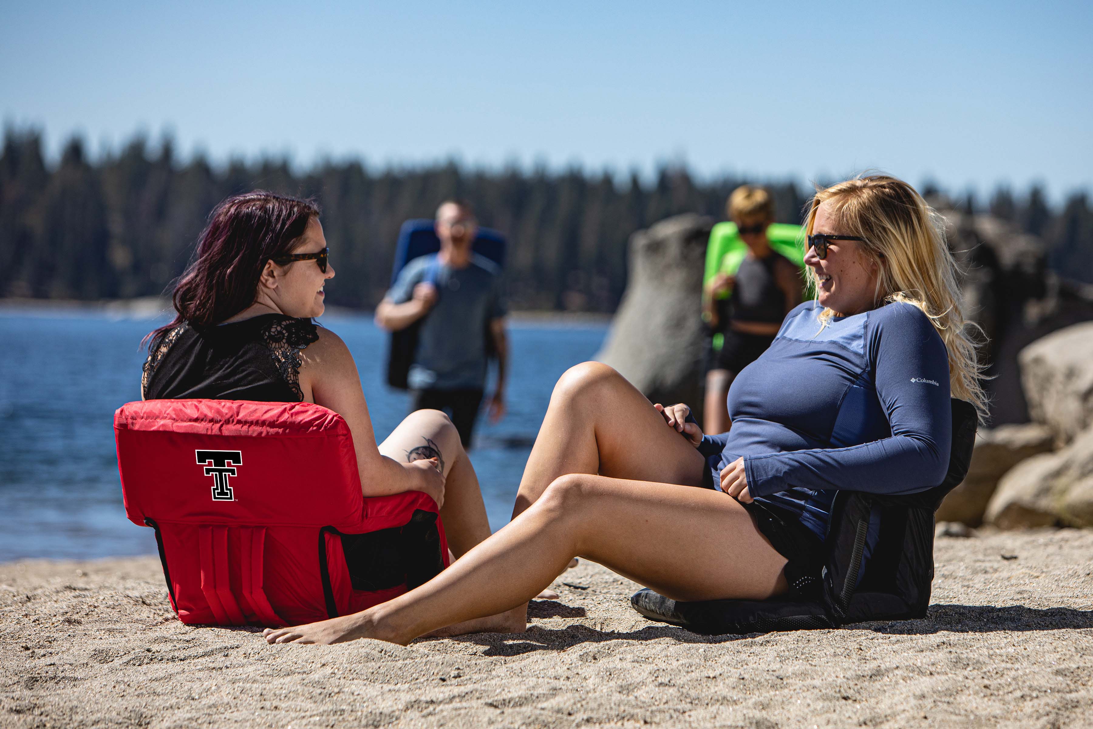 Texas Tech Red Raiders - Ventura Portable Reclining Stadium Seat-Picnic Time Family of Brands