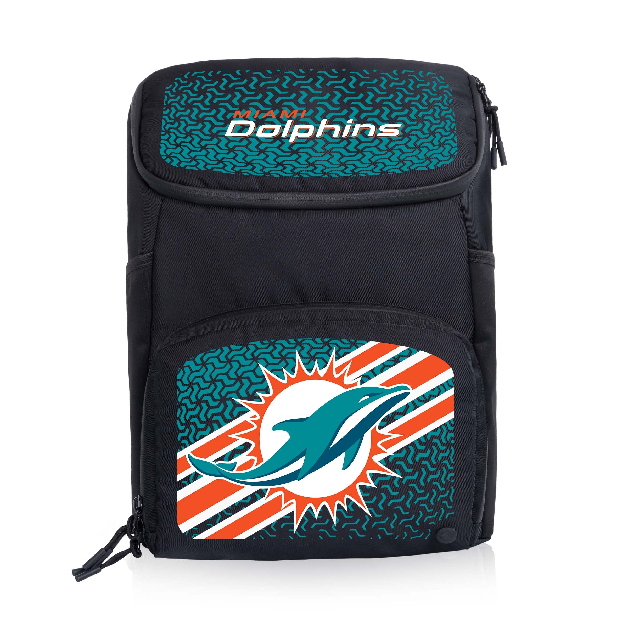 Miami Dolphins - PTX 2.0 Tarana Recycled Backpack Cooler-Picnic Time Family of Brands