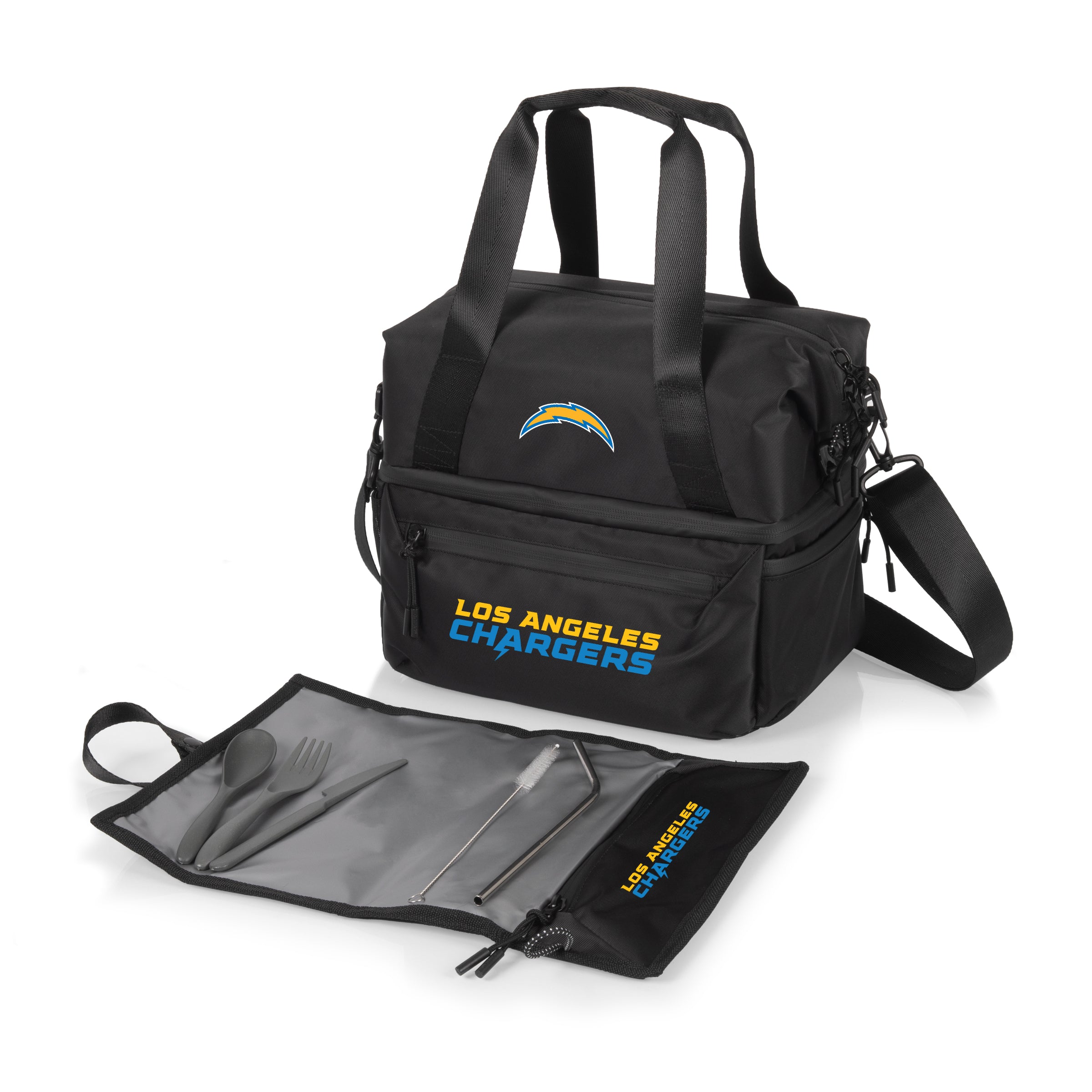 Los Angeles Chargers - Tarana Recycled Lunch Bag Cooler with Utensils