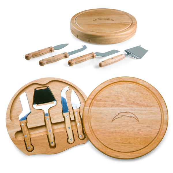 Los Angeles Chargers - Circo Cheese Cutting Board & Tools Set-Picnic Time Family of Brands