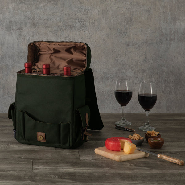 Moreno 3-Bottle Wine & Cheese Tote-Picnic Time Family of Brands