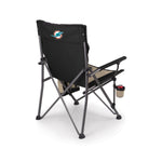 Miami Dolphins Logo - Big Bear XXL Camping Chair with Cooler
