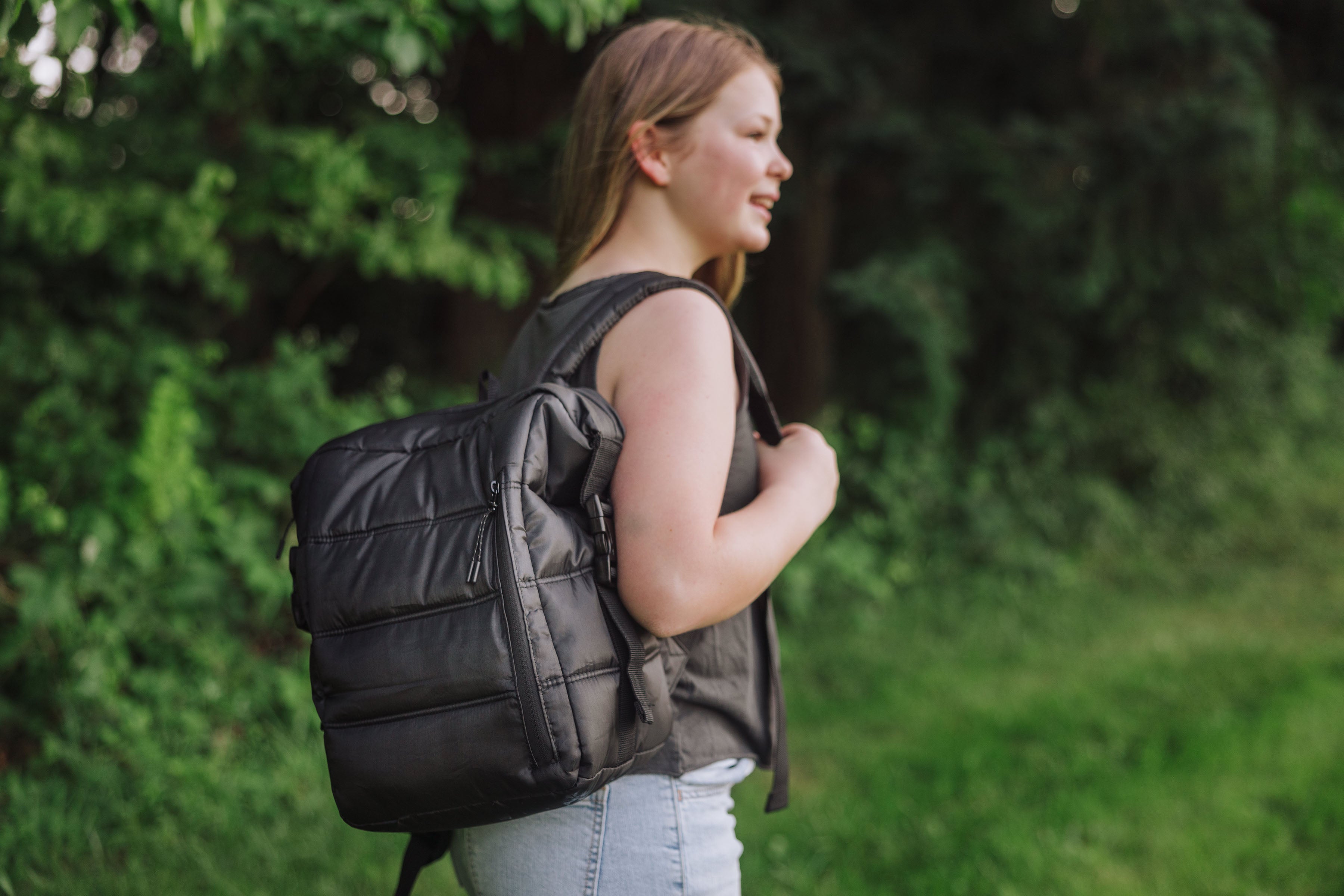 Everyday Quilted Washable Backpack Cooler