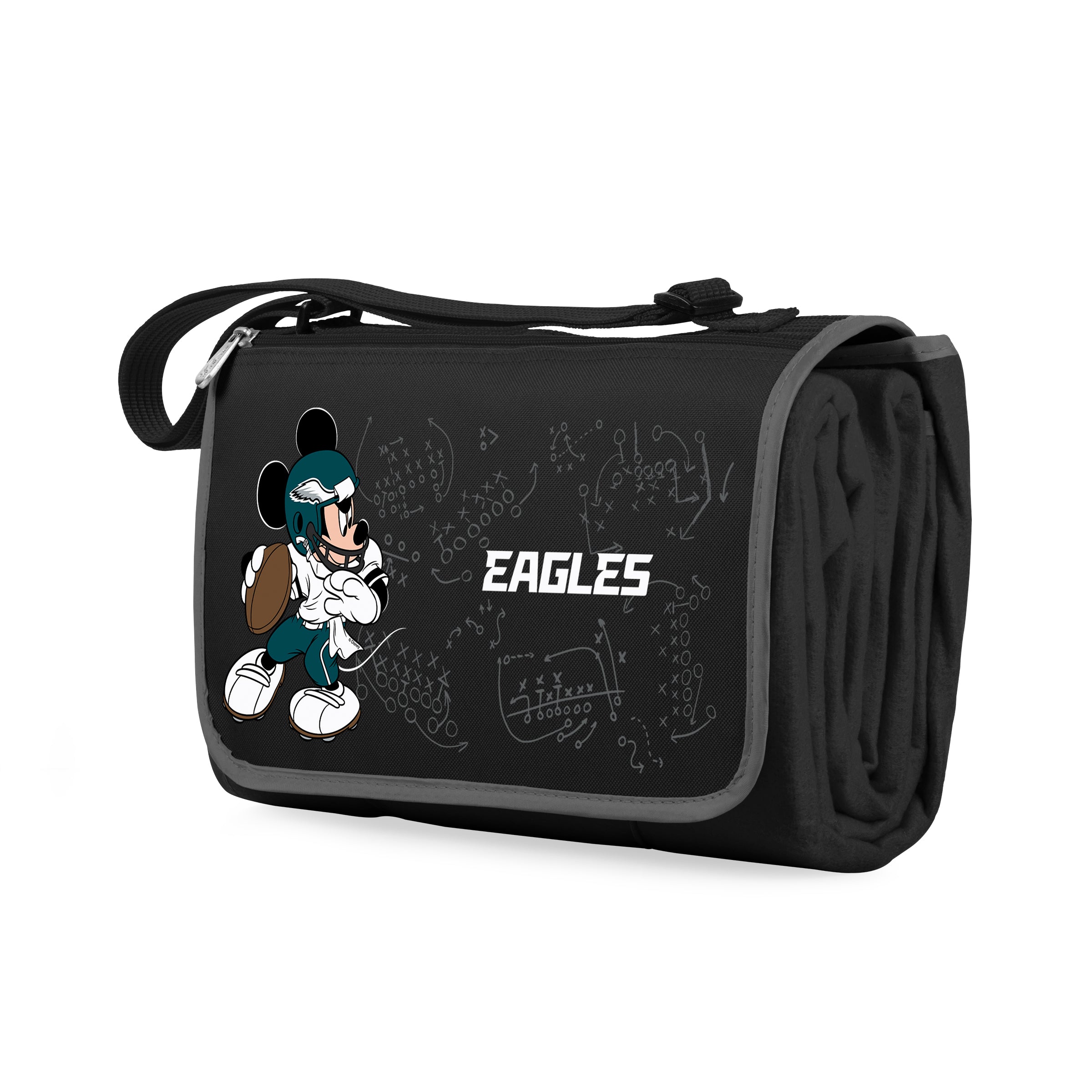 Philadelphia Eagles Mickey Mouse - Blanket Tote Outdoor Picnic Blanket