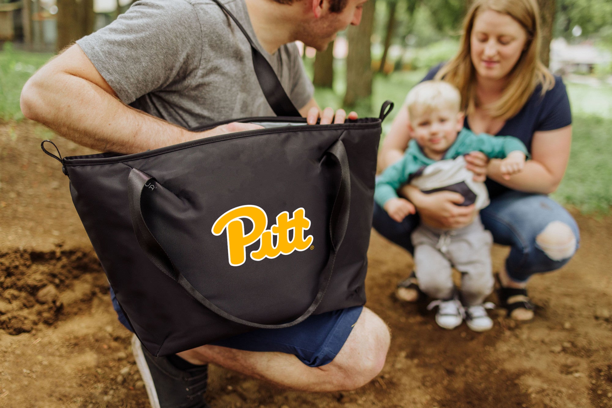 Pittsburgh Panthers - Tarana Recycled Cooler Tote Bag-Picnic Time Family of Brands